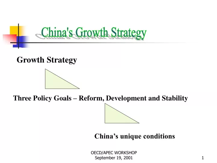 china s growth strategy