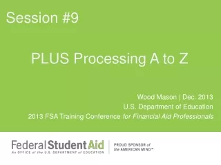 PLUS Processing A to Z
