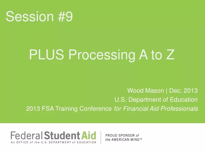 plus processing a to z