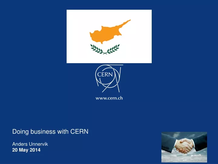 doing business with cern anders unnervik