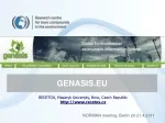 GENASIS.EU - slide 1