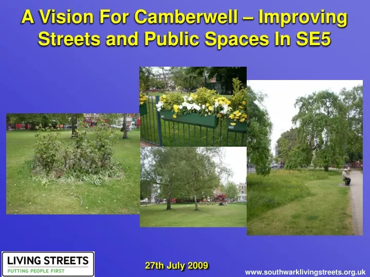 a vision for camberwell improving streets