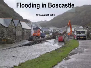 Flooding in Boscastle 16th August 2004