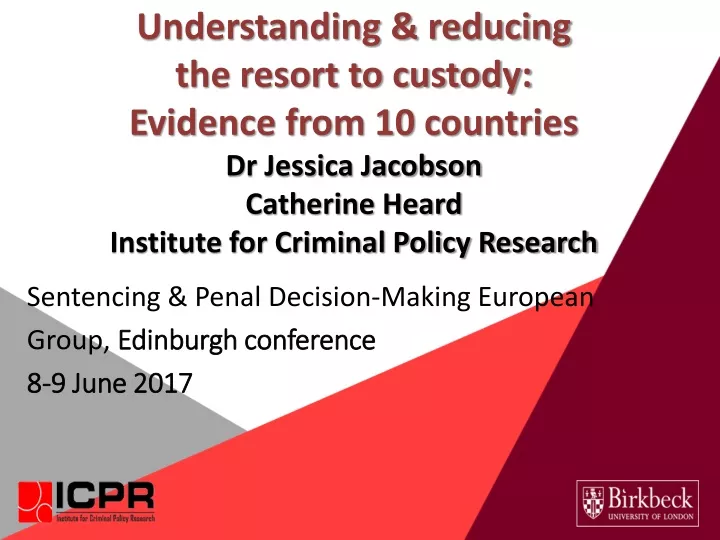 sentencing penal decision making european group edinburgh conference 8 9 june 2017