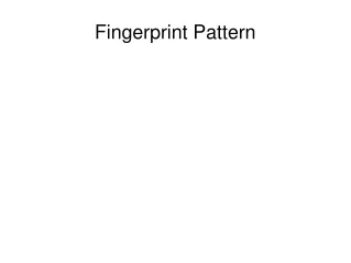 Fingerprint Pattern