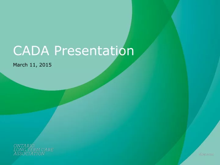 cada presentation