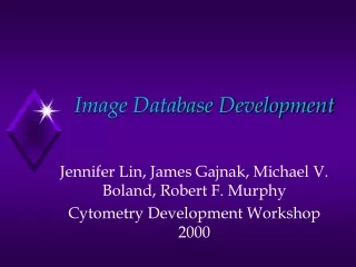 Image Database Development