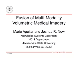 Fusion of Multi-Modality Volumetric Medical Imagery