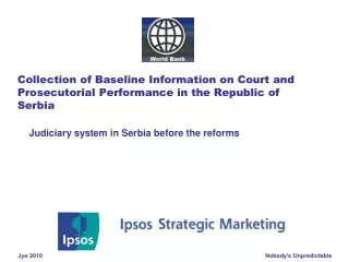 Judiciary system in Serbia before the reforms