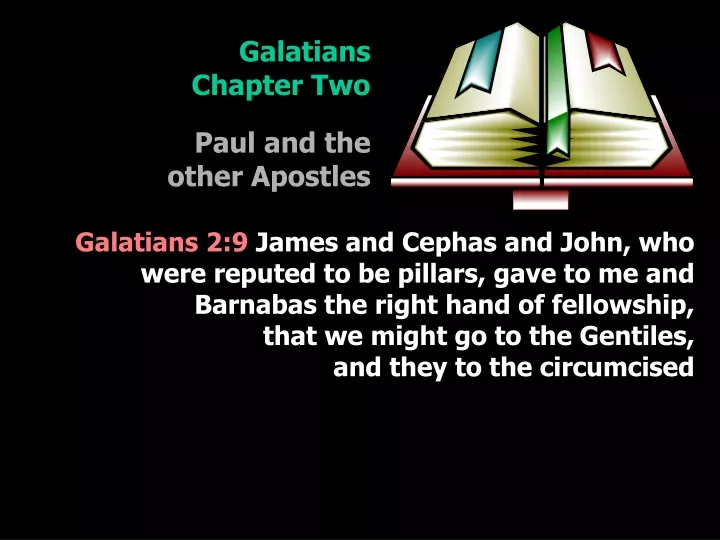galatians chapter two paul and the other apostles