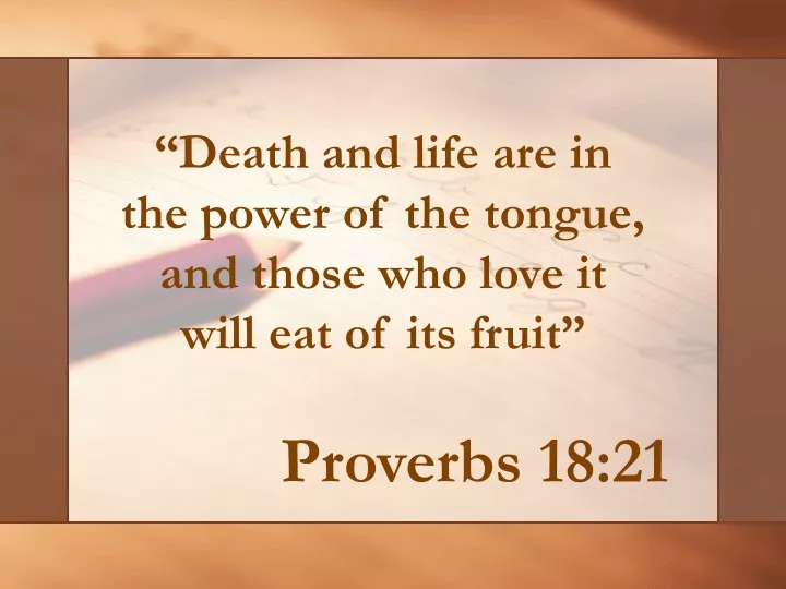proverbs 18 21