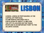 LISBON - slide 1