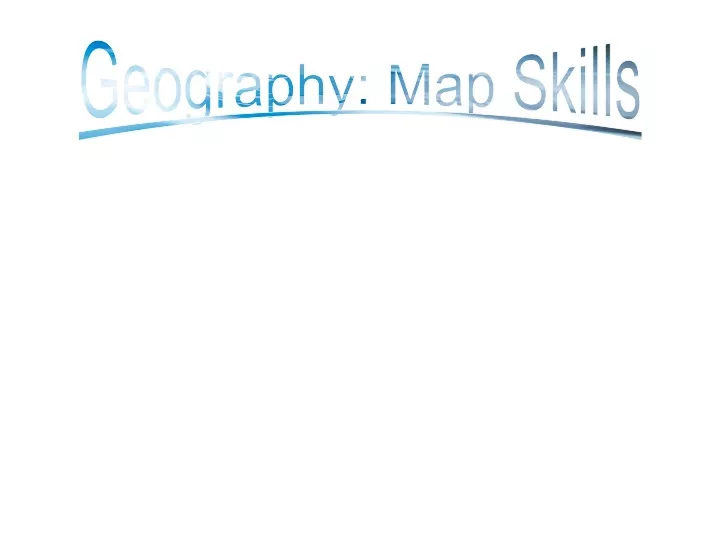 geography map skills