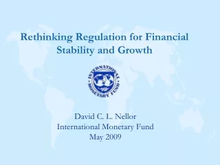 Rethinking Regulation for Financial Stability and Growth