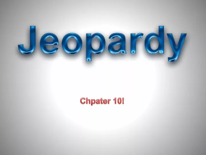 chpater 10