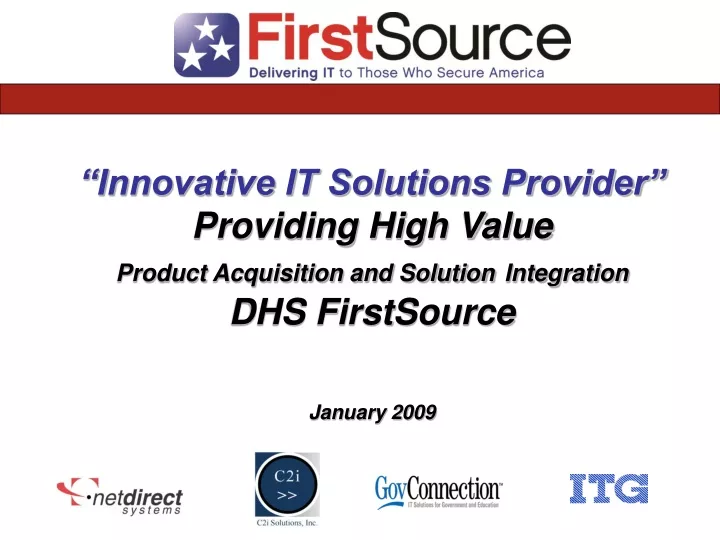 innovative it solutions provider providing high