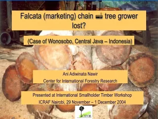 Falcata (marketing) chain  ?  tree grower lost?