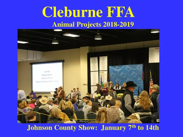 cleburne ffa