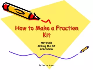 How to Make a Fraction Kit