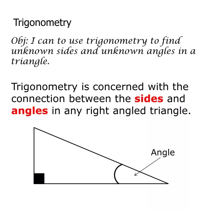 trigonometry