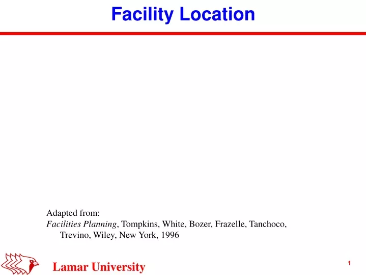 facility location