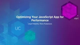 Optimizing Your JavaScript App for Performance