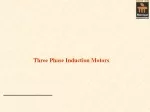 Three Phase Induction Motors - slide 1
