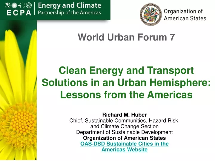 world urban forum 7