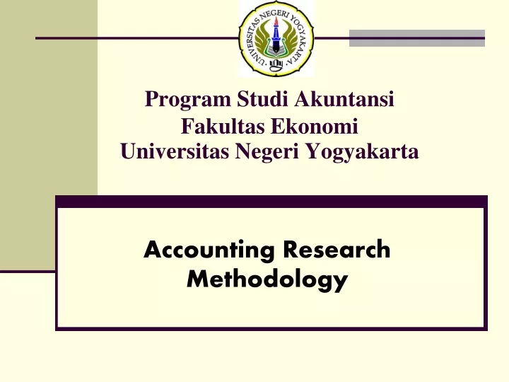 program studi akuntansi fakultas ekonomi universitas negeri yogyakarta