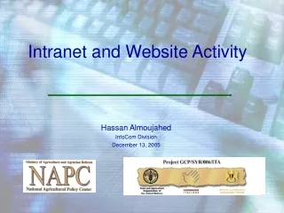 Intranet and Website Activity
