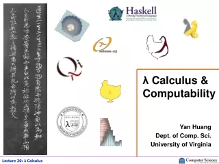 λ  Calculus &amp; Computability