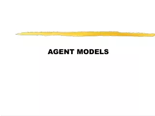 AGENT MODELS