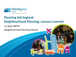 Planning Aid England Neighbourhood Planning: Lessons Learned