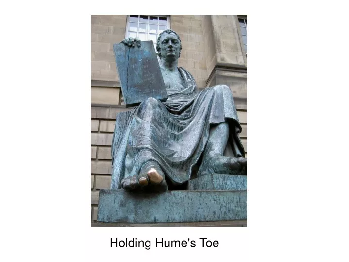 holding hume s toe