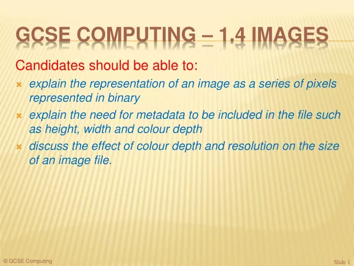 gcse computing 1 4 images