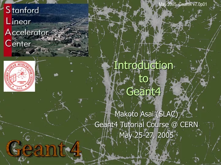 introduction to geant4