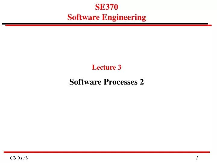 se370 software engineering