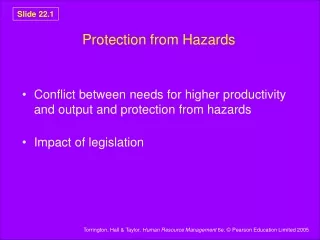 Protection from Hazards