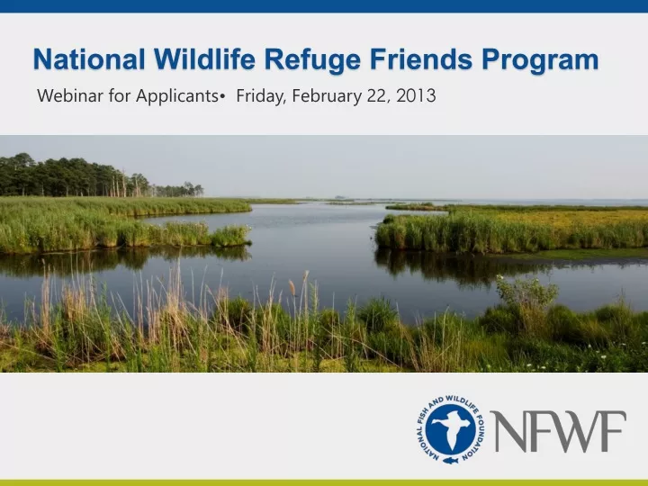 national wildlife refuge friends program