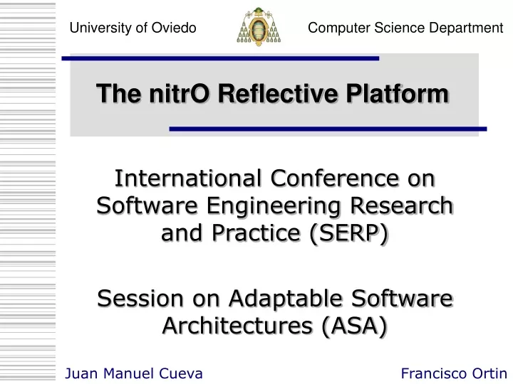 the nitro reflective platform