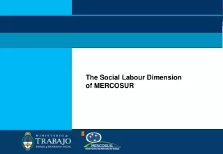 The Social Labour Dimension  of MERCOSUR