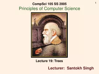 Lecture 19: Trees