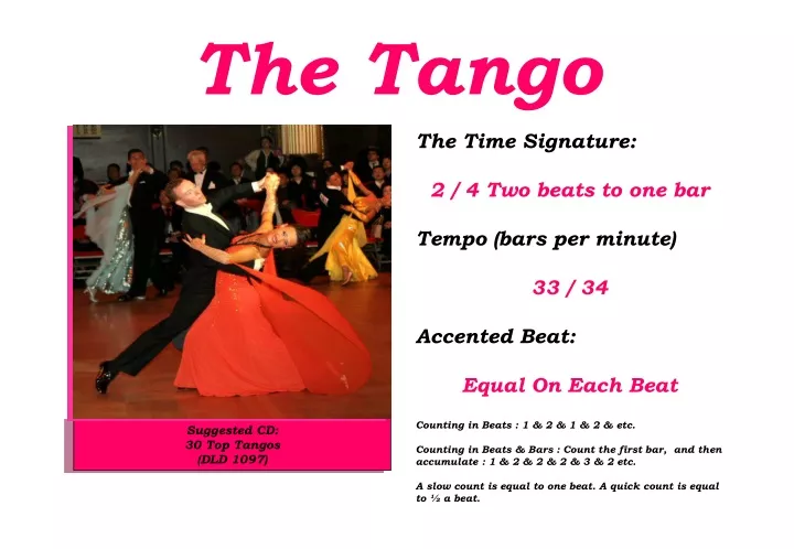 the tango
