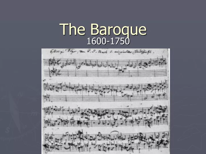 the baroque