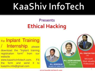 KaaShiv  InfoTech