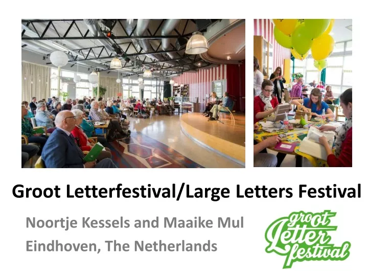 groot letterfestival large letters festival