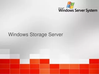 Windows Storage  Server