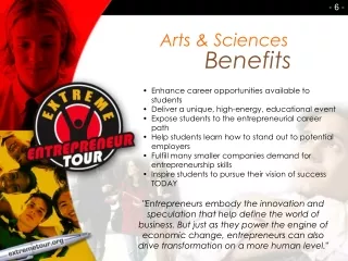 Arts &amp; Sciences Benefits