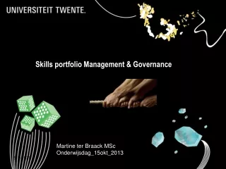 Skills portfolio Management &amp; Governance