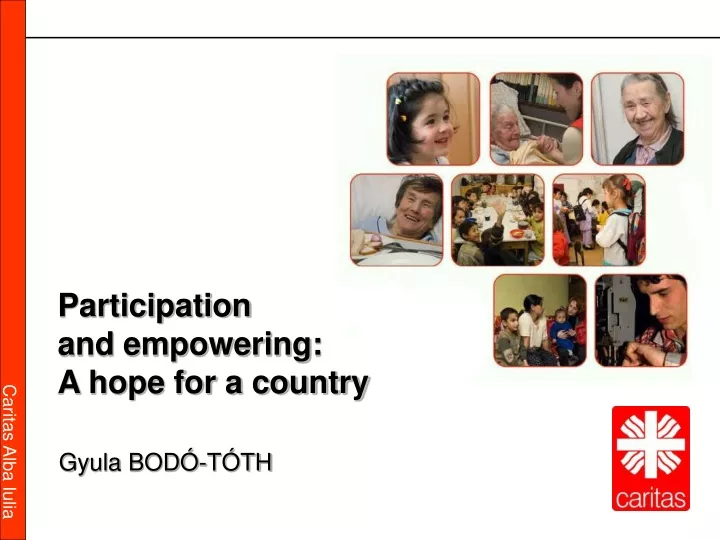 participation and empowering a hope for a country